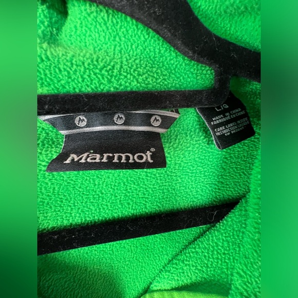 Marmot Men’s Green 1/4 Zip Pullover Size Large 1154 - Picture 2 of 4